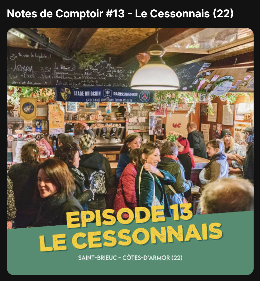 Notes de comptoir le cessonnais